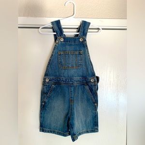 Denim overalls for toddler